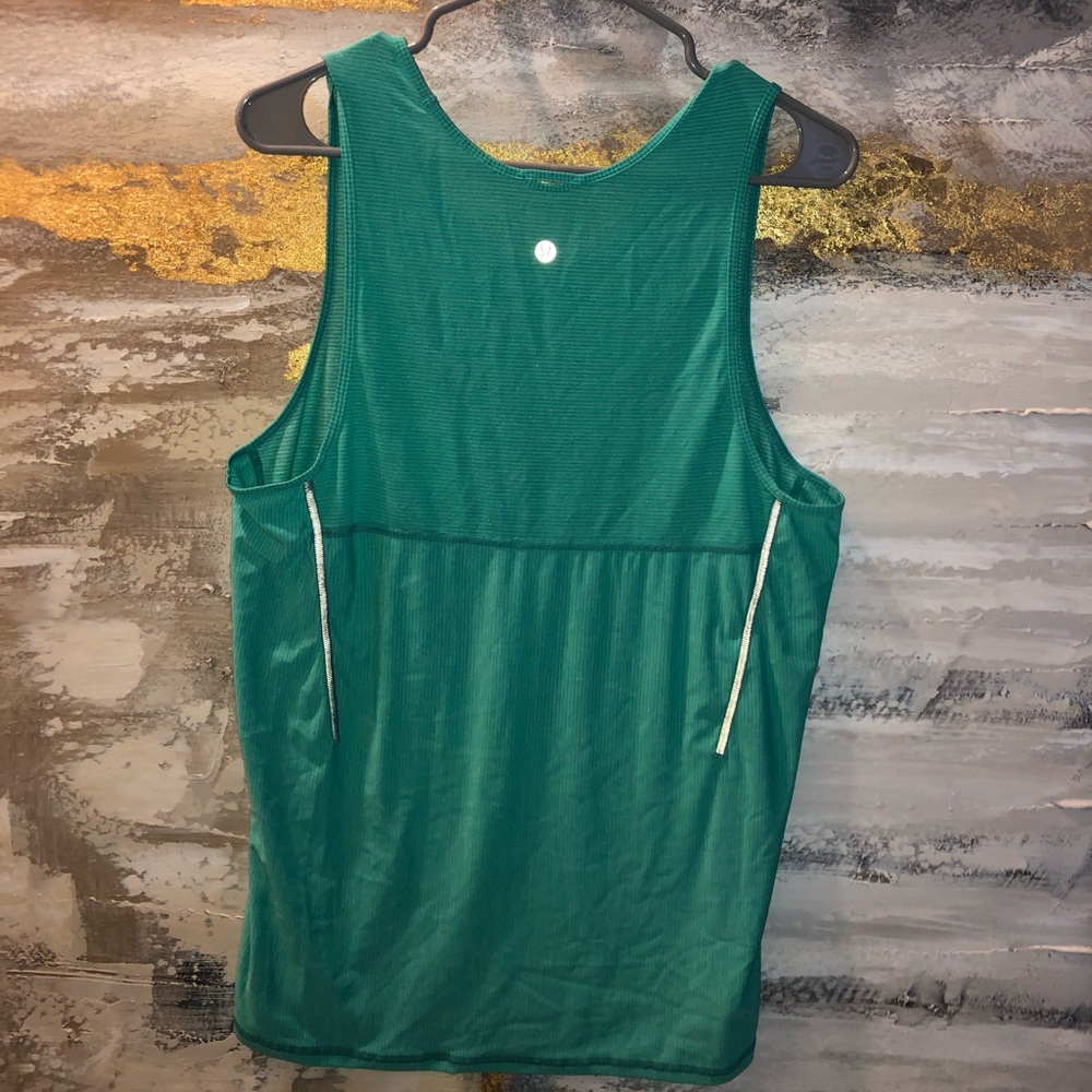 Seafoam green Metal Vent Tank